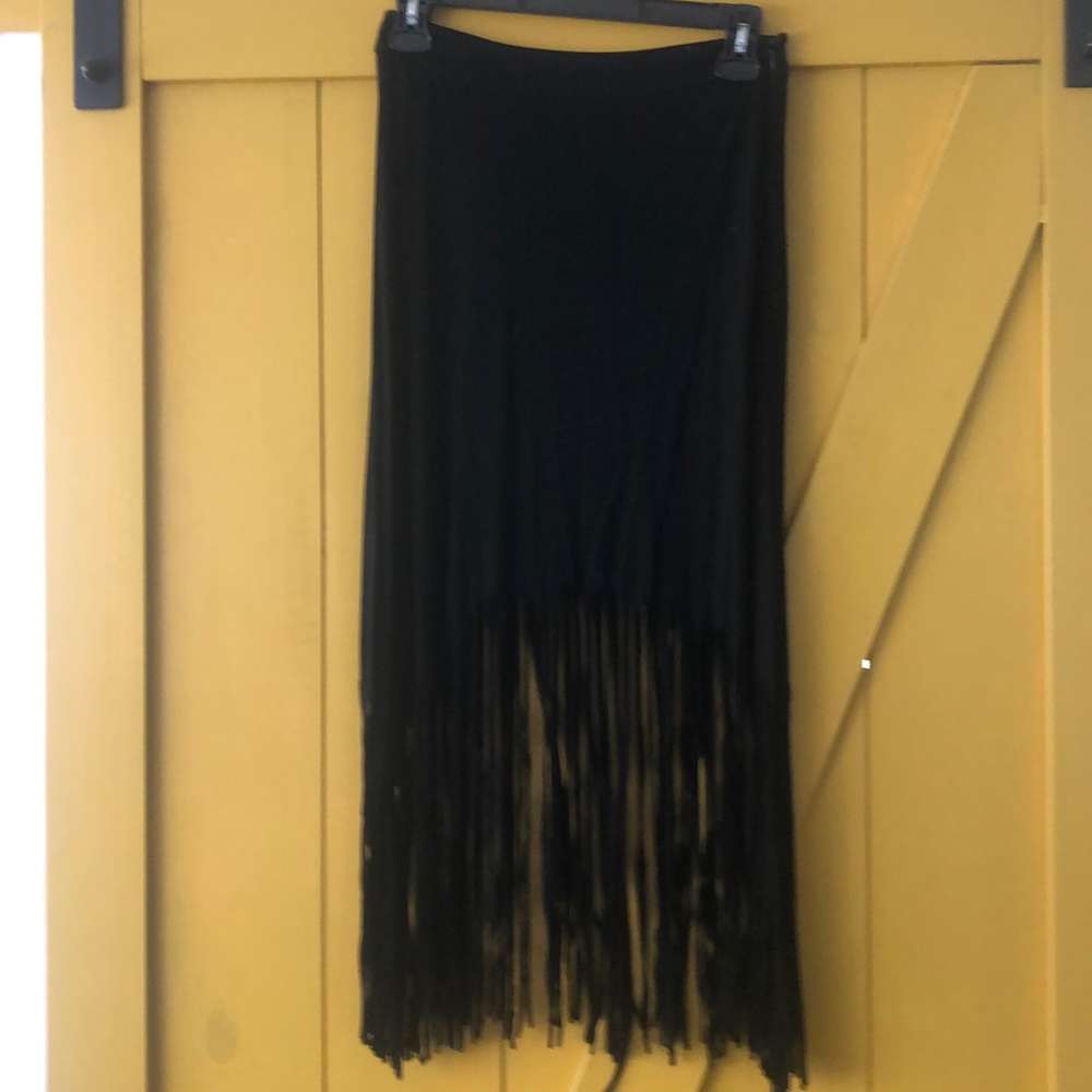 Black skirt